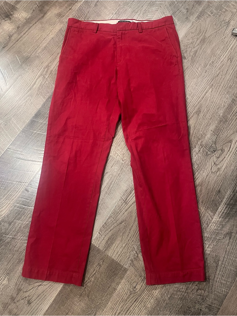 Banana Republic Red Men's Chinos 34x32